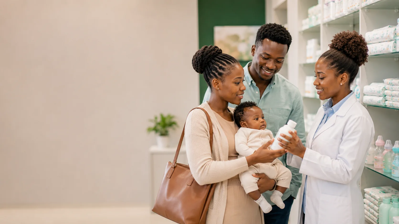 Parent caring for their family's health at home
